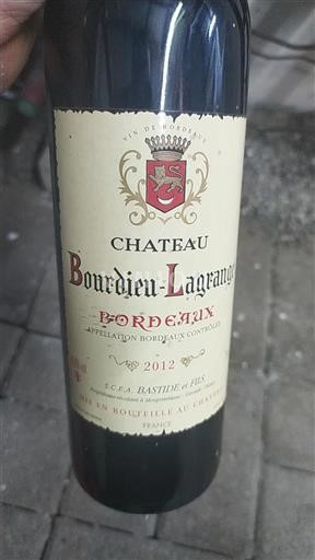 Bordeaux Château Bourdieu-Lagrange 2012