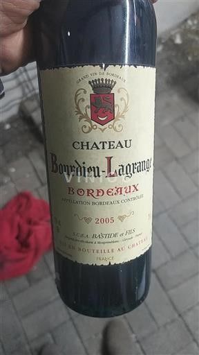 Bordeaux Château Bourdieu-Lagrange 2005
