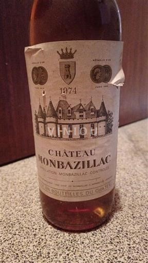 Sud-Ouest Monbazillac Château Monbazillac 1974