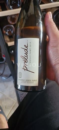 Vallée de la Loire Pouilly-fumé Jonathan Didier Pabiot Prélude 2019
