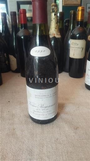 Burgundy Vosne-Romanée Domaine A.-F. Gros Aux Réas 1990
