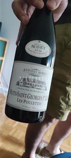 Bourgondië Nuits-saint-georges Premier Cru Antonin Rodet Les Poulettes 2016