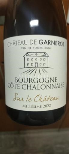 Burgundy Burgundy Côte Chalonnaise Château Garnerot Sur le Château 2022