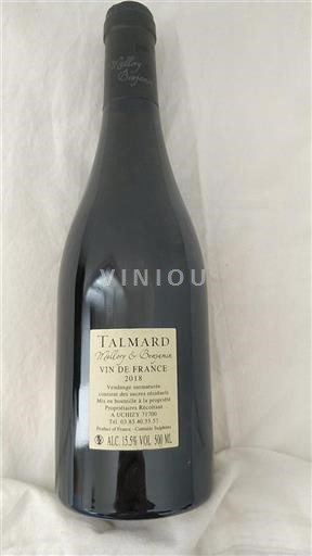 Borgogna Non specificato Talmard Mallory & Benjamin 2018