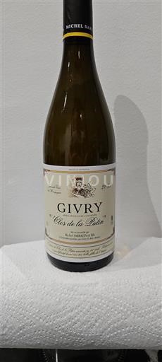 Vin Blanc sec Clos de la Putin Domaine Michel Sarrazin et Fils 2023 France Bourgogne Givry