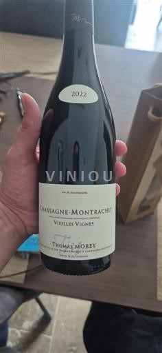 Bourgogne Chassagne-montrachet Thomas Morey Vieilles Vignes 2022