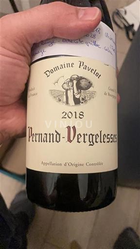 Burgundsko Pernand-Vergelesses Domaine Pavelot 2018