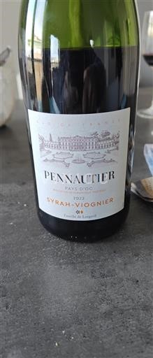Vin Rouge sec Syrah-Viognier Château Pennautier 2022 France Languedoc et Roussillon Pays d'oc