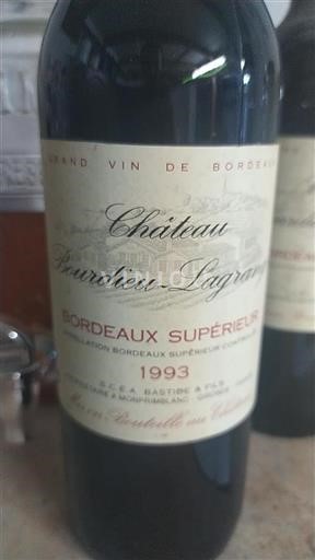 Bordeaux Bordeaux Supérieur Château Bourdieu-Lagrange 1993