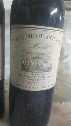 Languedoc Ospecificerad Domaine Moulinier Merlot 1999