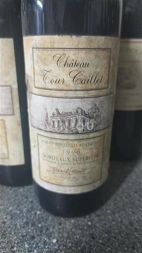 Bordeaux Bordeaux Supérieur Château Tour Caillet 1990