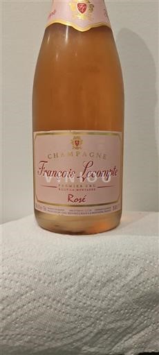 Champagne Premier Cru François Lecompte Rosé Icke årgångsbetecknad