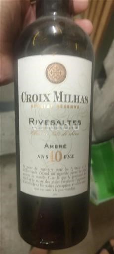 Roussillon Rivesaltes Croix Milhas Spécial Réserve 2010