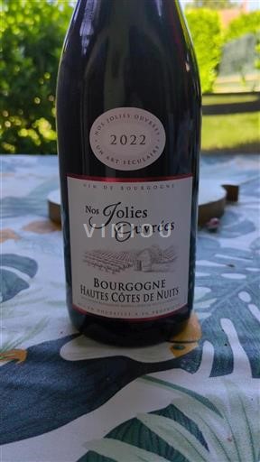 Borgogna Hautes Côtes de Nuits Nos Jolies Ouvrées 2022