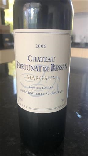 Bordeaux Margaux Château Fortunat de Bessan 2006