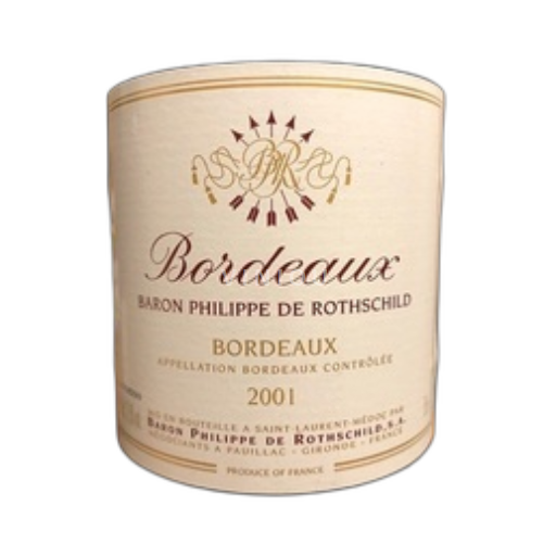 Bordeaux Baron Philippe de Rothschild 2001