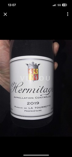 Vale do Ródano Hermitage Marquis de la Tourette 2019