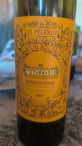 Bordeaux Saint-Estèphe Lafon-Rochet Les Pèlerins de Lafon-Rochet 2010