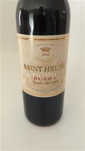 Sud-Ouest Buzet Saint-Helme 2002