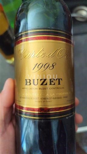 Sud-Ouest Buzet Les Vignerons de Buzet Carte d'Or 1998