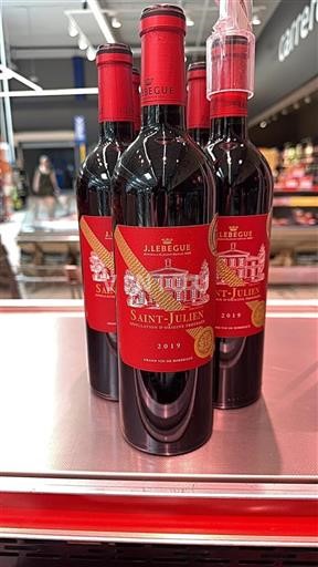 Bordeaux Saint-Julien Grand Cru J. Lebègue 2019