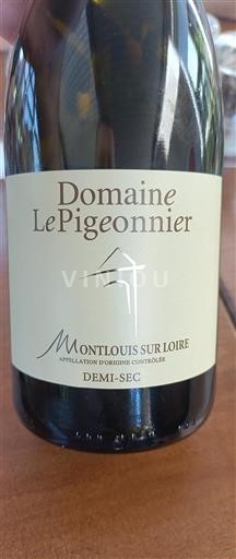 Loirevallei Montlouis-sur-Loire Domaine Le Pigeonnier 2020