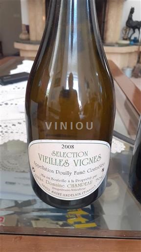 Vallée de la Loire Pouilly-fumé Domaine Champeau Sélection Vieilles Vignes 2008