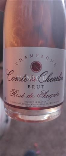 Champagne Champagner Comte de Cheurlin Rosé de Saignée Ohne Jahrgang