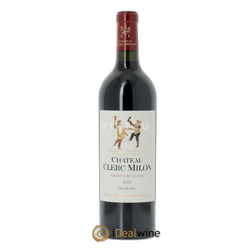 Bordeaux Pauillac Château Clerc Milon 5ème Grand Cru Classé 2004