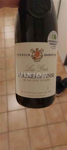 Vallée du Rhône Beaumes de Venise Terroir Daronton Les Grès 2021