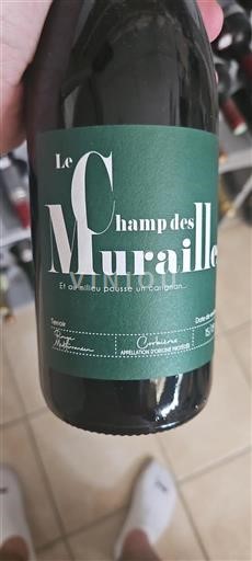 Languedoc Corbières Champ des Murailles Et au milieu pousse un carignan Ei vuosikertaa