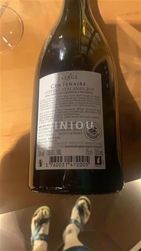 Linguadoca e Rossiglione Côtes catalanes Lafage Centenaire 2019