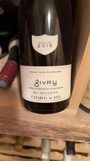 Burgundy Givry Vignerons de Buxy Buissonnier 2019