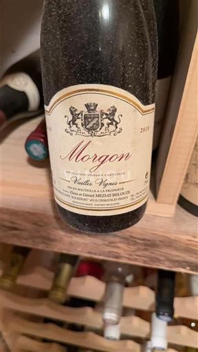 Beaujolais Morgon Elena et Gérard Méziat-Belouze Vieilles Vignes 2010