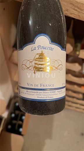 Vin Rouge sec La Poucette 2011 France Vallée de la Loire Muscadet-sèvre-et-maine AOC