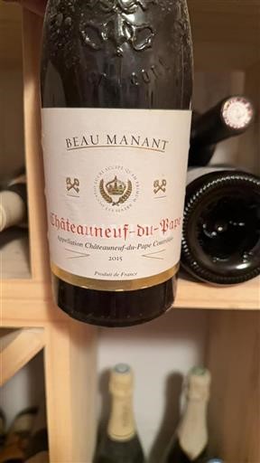 Údolí Rhôny Châteauneuf-du-Pape Beau Manant 2015