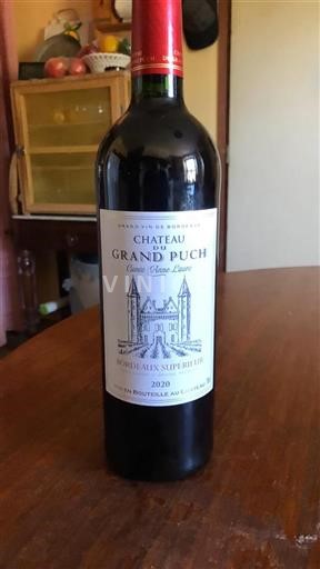 Bordeaux Bordeaux Supérieur Château Grand Puch Anne-Laure 2020