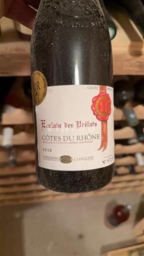 Valle del Rodano Côtes-du-Rhône Vignerons de l'Enclave Spéciale 2016