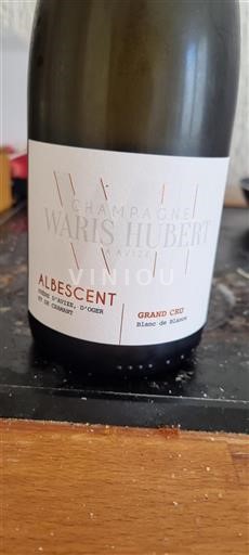 Champagne Grand Cru Waris Hubert Albescent Icke årgångsbetecknad