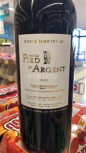 Bordeaux Côtes-de-Bordeaux Château Pied Argent Montpezat 2022