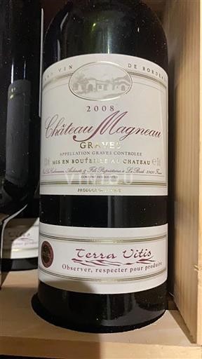 Bordeaux Graves Château Magneau 2008