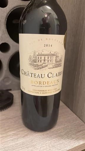 Bordeaux Château Clairval 2014