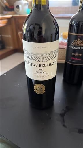 Bordeaux Médoc Cru Bourgeois Bégadanet 2022