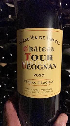 Bordeaux Pessac-Léognan Château Tour Léognan 2020