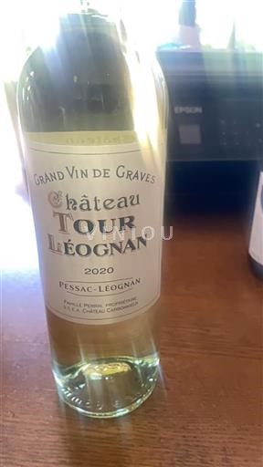 Bordeaux Pessac-Léognan Château Tour Léognan 2020