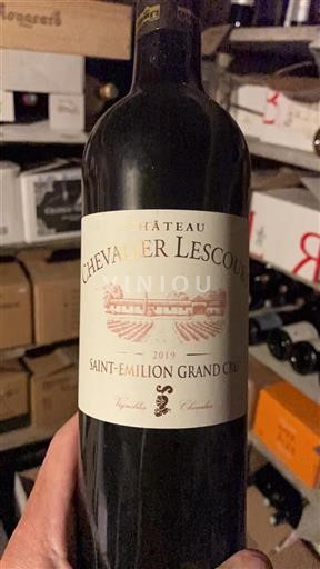 Bordeaux Saint-Émilion Grand Cru Chevalier Lescours 2019