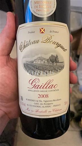 Jihozápad Gaillac Château Bourguet 2008