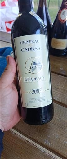 Bordeaux Château Gadras 2005