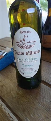 Sudoeste Côtes de Duras Domaine Des Vignes Arnaud Sauvignon Sin añada