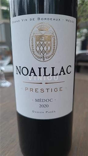 Bordeaux Médoc Noaillac Prestige 2020